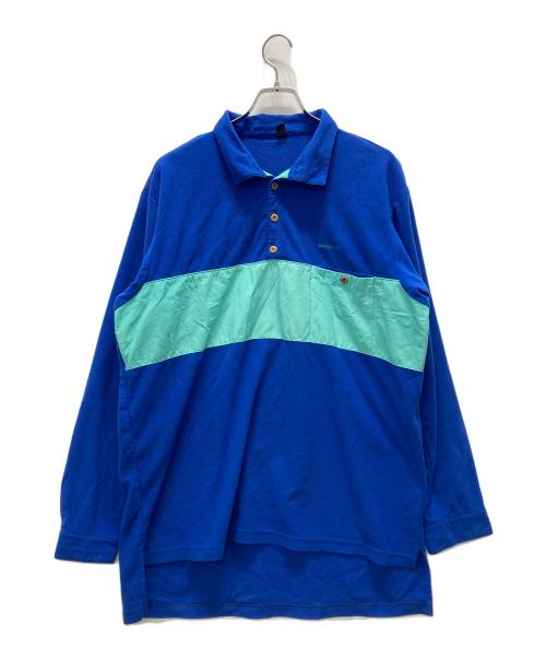 Patagonia（パタゴニア）Patagonia (パタゴニア) USA製フリースシャツ ブルー サイズ:Lの古着・服飾アイテム