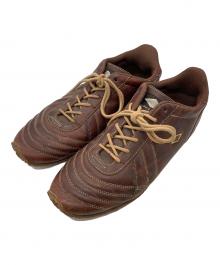 UMBRO（アンブロ）の古着「レザースニーカー」｜ブラウン