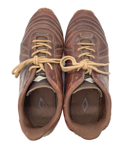 UMBRO（アンブロ）UMBRO (アンブロ) レザースニーカー ブラウン サイズ:27.5の古着・服飾アイテム