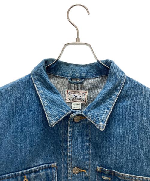 POLO RALPH LAUREN（ポロ・ラルフローレン）POLO RALPH LAUREN (ポロ・ラルフローレン) USA製 80sデニムジャケット インディゴ サイズ:Lの古着・服飾アイテム