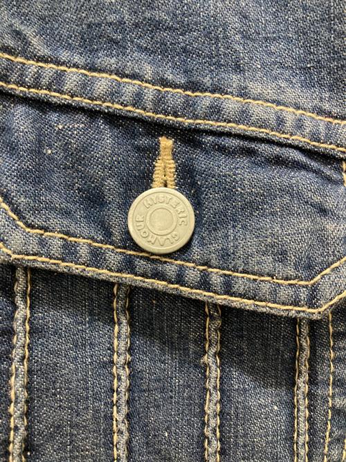 Hysteric Glamour（ヒステリックグラマー）Hysteric Glamour (ヒステリックグラマー) バックロゴ デニムジャケット ブルー サイズ:Fの古着・服飾アイテム