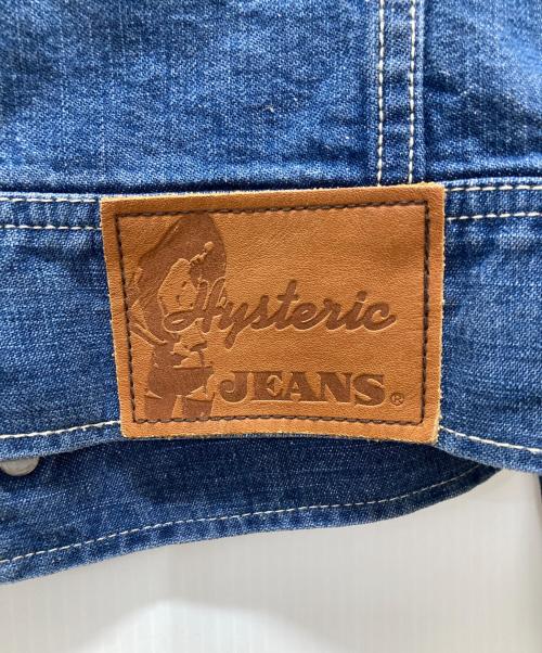 Hysteric Glamour（ヒステリックグラマー）Hysteric Glamour (ヒステリックグラマー) バックロゴ デニムジャケット ブルー サイズ:Fの古着・服飾アイテム