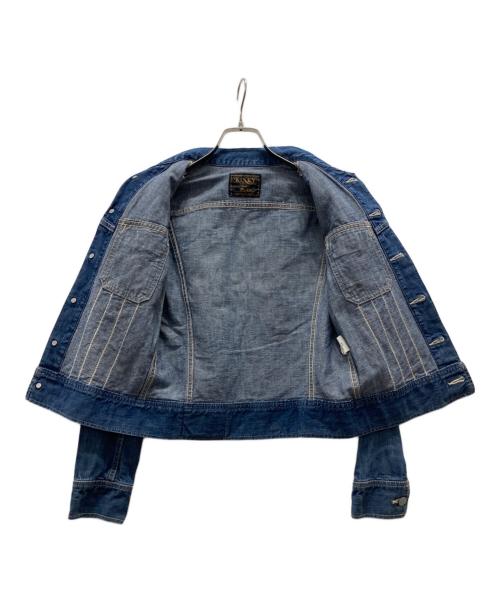 Hysteric Glamour（ヒステリックグラマー）Hysteric Glamour (ヒステリックグラマー) バックロゴ デニムジャケット ブルー サイズ:Fの古着・服飾アイテム