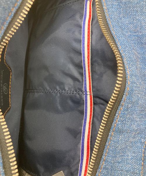 CASTELBAJAC（カステルバジャック）CASTELBAJAC (カステルバジャック) 2WAYショルダーバッグ ネイビーの古着・服飾アイテム