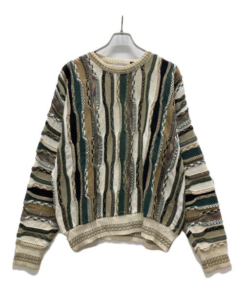 METHODE（METHODE）METHODE (METHODE) 3Dニット ベージュ サイズ:Lの古着・服飾アイテム