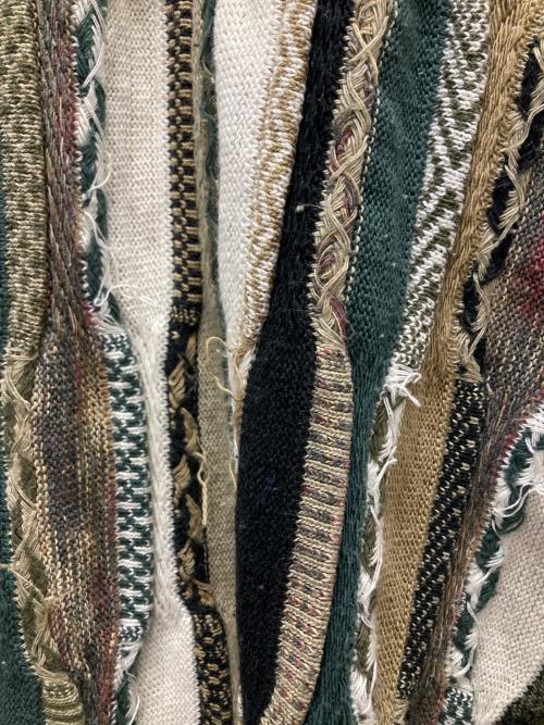 METHODE（METHODE）METHODE (METHODE) 3Dニット ベージュ サイズ:Lの古着・服飾アイテム