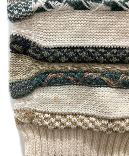 METHODE（METHODE）METHODE (METHODE) 3Dニット ベージュ サイズ:Lの古着・服飾アイテム