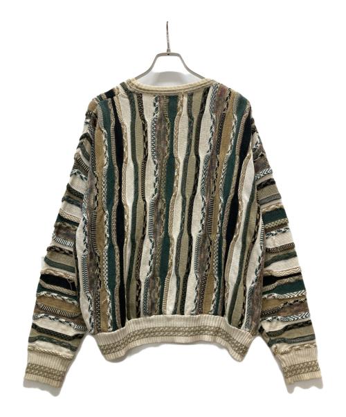 METHODE（METHODE）METHODE (METHODE) 3Dニット ベージュ サイズ:Lの古着・服飾アイテム