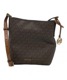 MICHAEL KORS（マイケル・コース）の古着「キンバリー スモールバケット ショルダーバッグ」｜ブラウン