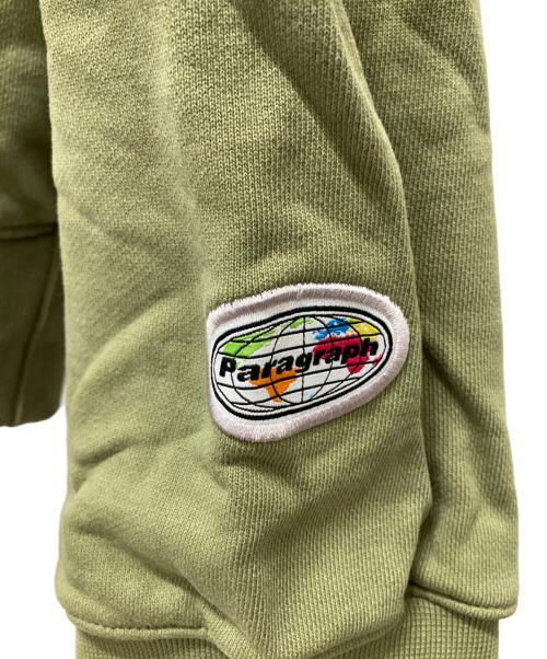 paragraph（パラグラフ）Paragraph (パラグラフ) スウェット カーキ サイズ:Freeの古着・服飾アイテム