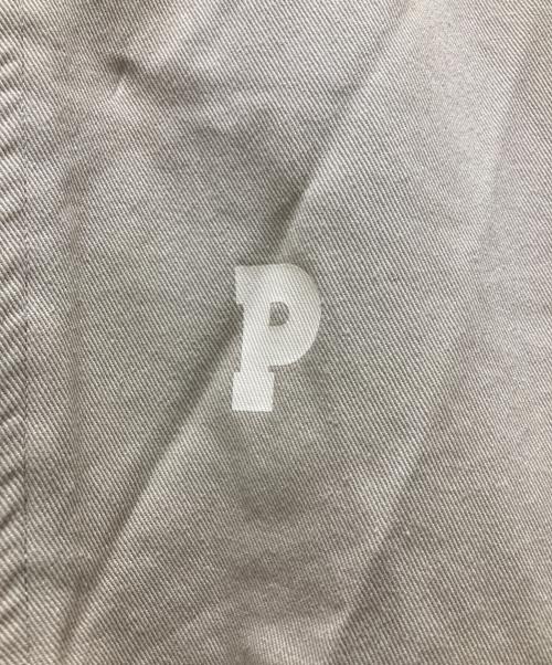 PINK HOUSE（ピンクハウス）PINK HOUSE (ピンクハウス) バックロゴプリントブルゾン ベージュ サイズ:Lの古着・服飾アイテム