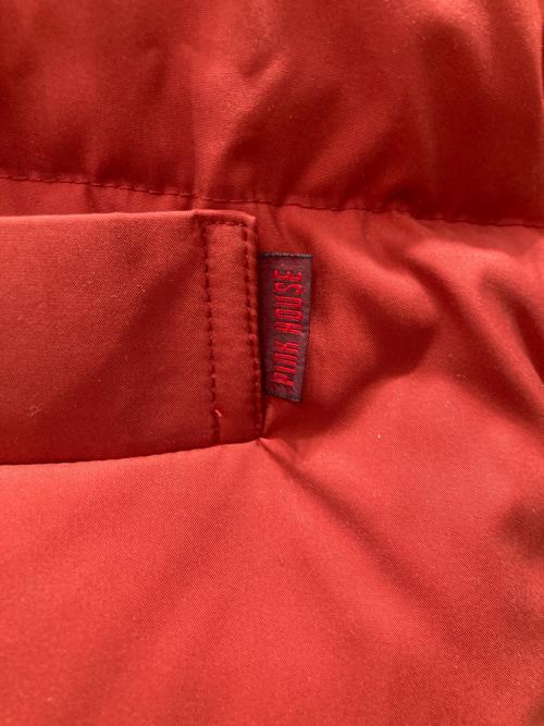 PINK HOUSE（ピンクハウス）PINK HOUSE (ピンクハウス) 中綿ロングコート レッド サイズ:記載無しの古着・服飾アイテム
