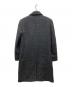 A.P.C. (アーペーセー) Harris Tweed (ハリスツイード) 千鳥柄ステンカラーコート ブラック サイズ:XS：7000円