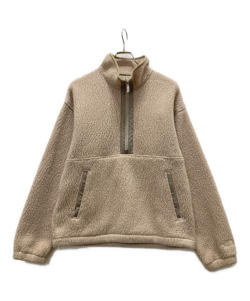 THE NORTHFACE PURPLELABEL（ザ・ノースフェイス パープルレーベル）THE NORTHFACE PURPLELABEL (ザ・ノースフェイス パープルレーベル) ハーフジップボアスウェット ブラウン サイズ:Mの古着・服飾アイテム