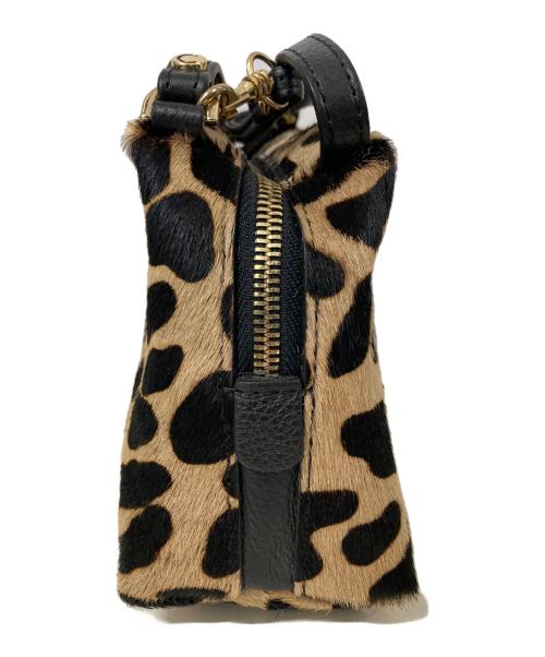 GIANNI CHIARINI（ジャンニ キアリーニ）GIANNI CHIARINI (ジャンニ キアリーニ) ハラコミニショルダーバッグ ブラウンの古着・服飾アイテム