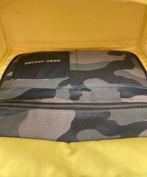 MARC JACOBS（マークジェイコブズ）MARC JACOBS (マークジェイコブズ) ザ カモ ジャカード トート バッグ ミディアム グリーンの古着・服飾アイテム