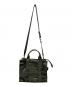 MARC JACOBS (マークジェイコブズ) ザ カモ ジャカード トート バッグ ミディアム グリーン：15000円