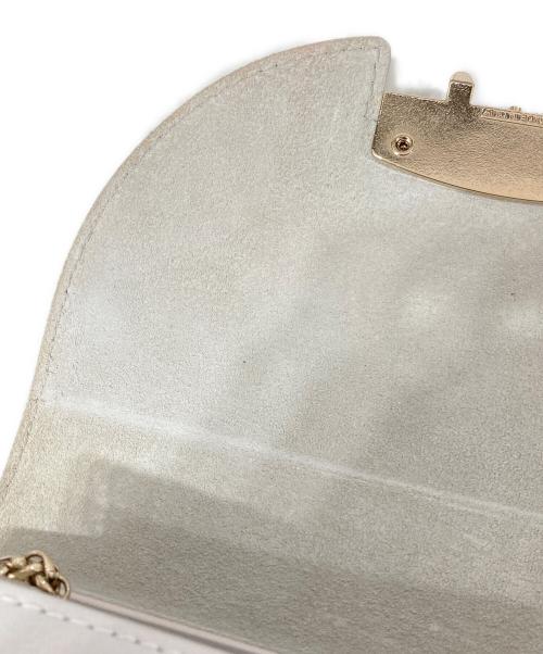 FURLA（フルラ）FURLA (フルラ) チェーンショルダーバッグ ホワイトの古着・服飾アイテム