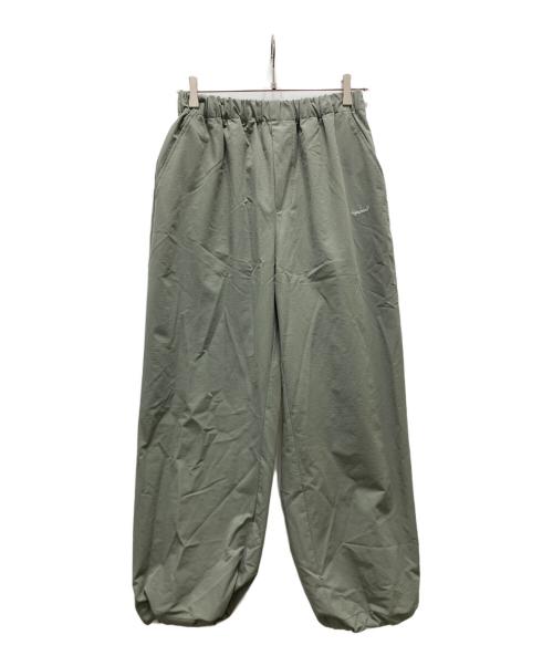 Gymphlex（ジムフレックス）Gymphlex (ジムフレックス) ポリエステルダブルクロスイージーパンツ オリーブ サイズ:14の古着・服飾アイテム
