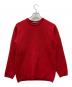DESCENTE（デサント）の古着「袖ワッペンニット」｜レッド