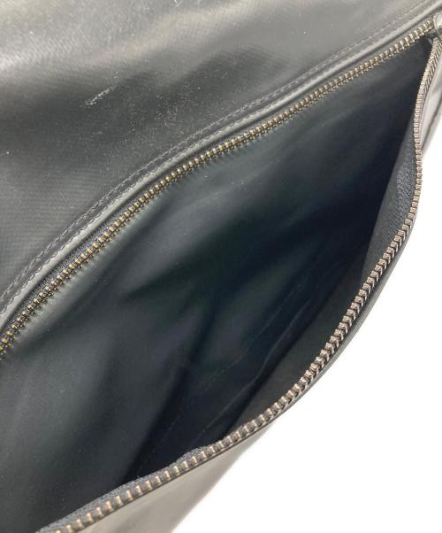 LUGGAGE LABEL（ラゲッジ レーベル）LUGGAGE LABEL (ラゲッジ レーベル) メッセンジャーバッグ ブラックの古着・服飾アイテム