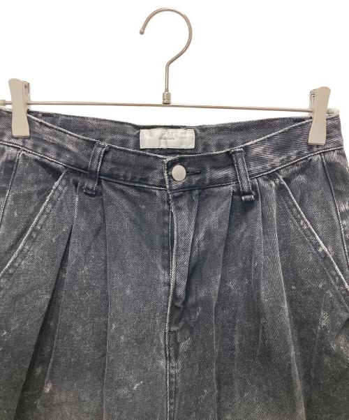 ADRER（アドラー）ADRER (アドラー) ワイドデニムパンツ グレー サイズ:Sの古着・服飾アイテム