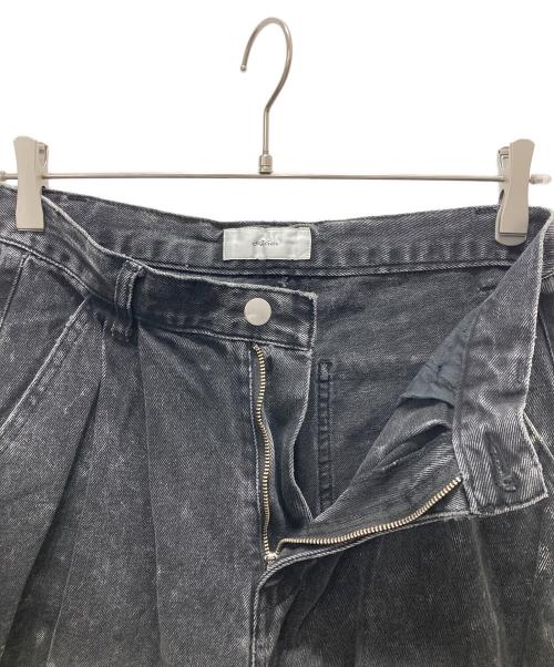 ADRER（アドラー）ADRER (アドラー) ワイドデニムパンツ グレー サイズ:Sの古着・服飾アイテム