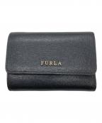 FURLAフルラ）の古着「3つ折り財布」｜ブラック