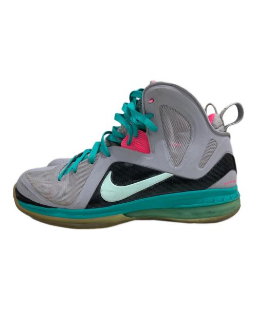 NIKE（ナイキ）NIKE (ナイキ) LEBRON 9 PS ELITE SOUTH BEACH グレー サイズ:27.5の古着・服飾アイテム