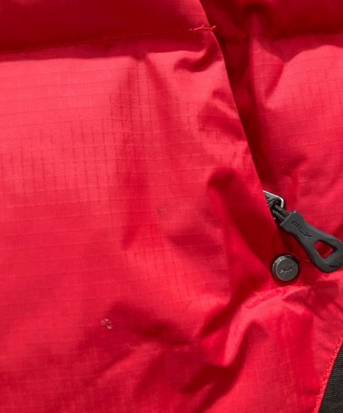 RLX RALPH LAUREN（アールエルエックスラルフローレン）RLX RALPH LAUREN (アールエルエックスラルフローレン) ダウンベスト レッド サイズ:Mの古着・服飾アイテム