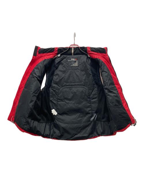 RLX RALPH LAUREN（アールエルエックスラルフローレン）RLX RALPH LAUREN (アールエルエックスラルフローレン) ダウンベスト レッド サイズ:Mの古着・服飾アイテム