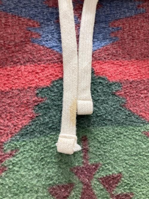 POLO RALPH LAUREN（ポロ・ラルフローレン）POLO RALPH LAUREN (ポロ・ラルフローレン) ネイティブ柄パーカー レッド サイズ:Sの古着・服飾アイテム