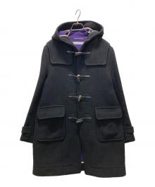 ordinary fits（オーディナリーフィッツ）の古着「英国製ロングダッフルコート」｜ブラック