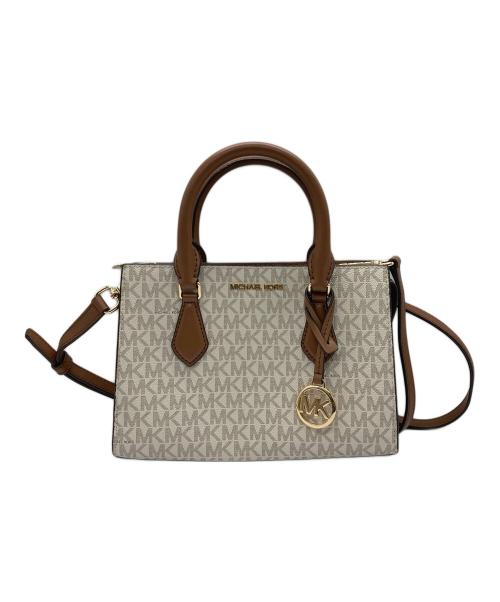 MICHAEL KORS（マイケル・コース）MICHAEL KORS (マイケル・コース) 2WAYショルダーバッグ ブラウンの古着・服飾アイテム