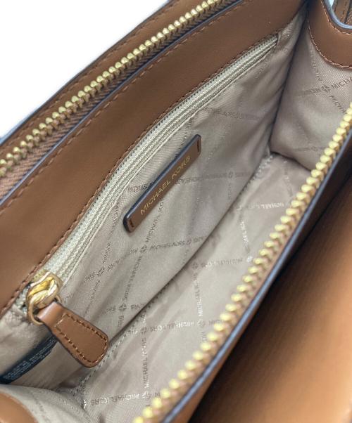 MICHAEL KORS（マイケル・コース）MICHAEL KORS (マイケル・コース) 2WAYショルダーバッグ ブラウンの古着・服飾アイテム
