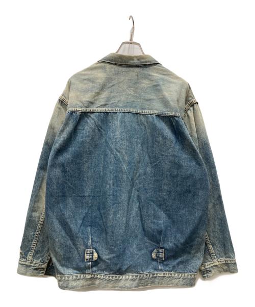 STAMMBAUM（シュタンバウム）STAMMBAUM (シュタンバウム) L'appartement (アパルトモン) OVERSIZE DENIM JACKET インディゴ サイズ:Mの古着・服飾アイテム