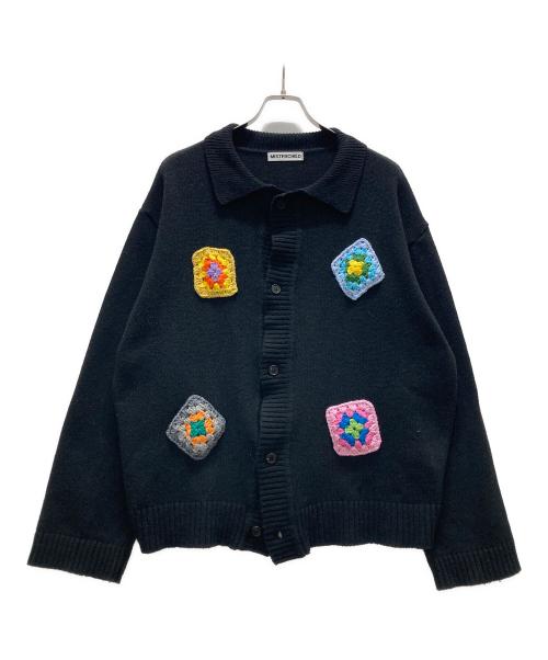 MISTERCHILD（ミスターチャイルド）MISTERCHILD (ミスターチャイルド) ニットカーディガン ブラック サイズ:記載なしの古着・服飾アイテム