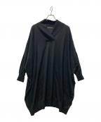 mizuiro-indミズイロインド）の古着「ニットワンピース」｜ブラック