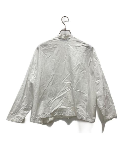mizuiro-ind（ミズイロインド）mizuiro-ind (ミズイロインド) レースシャツ ホワイト サイズ:Freeの古着・服飾アイテム