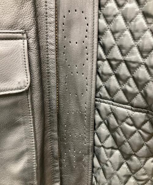 COOTIE（クーティー）COOTIE (クーティー) Ｇ-1フライトレザージャケット ブラック サイズ:XLの古着・服飾アイテム