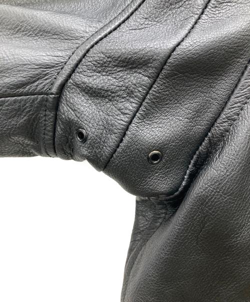 COOTIE（クーティー）COOTIE (クーティー) Ｇ-1フライトレザージャケット ブラック サイズ:XLの古着・服飾アイテム