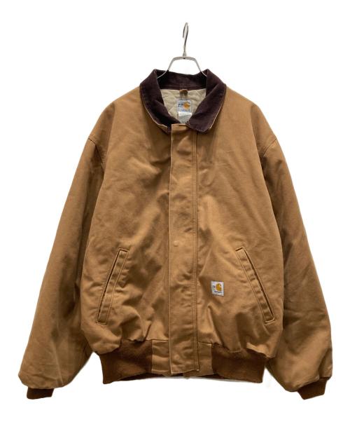 CarHartt（カーハート）CarHartt (カーハート) USA製ダックワークジャケット/ アクティブパーカー ブラウン サイズ:XLの古着・服飾アイテム