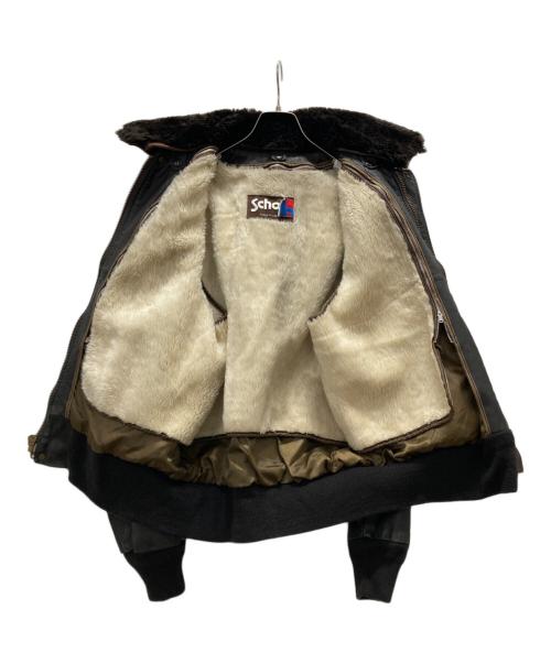 Schott（ショット）Schott (ショット) A-2レザーフライトジャケット ブラウン サイズ:42の古着・服飾アイテム