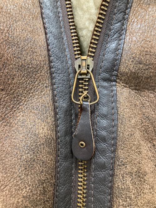 SCHOTT BROS.（ショット）SCHOTT BROS. (ショット) B-3フライトムートンジャケット ブラウン サイズ:42の古着・服飾アイテム