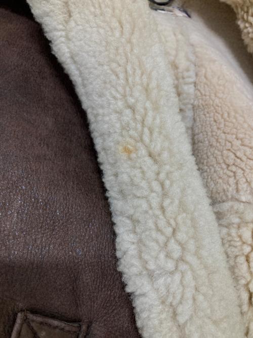 SCHOTT BROS.（ショット）SCHOTT BROS. (ショット) B-3フライトムートンジャケット ブラウン サイズ:42の古着・服飾アイテム