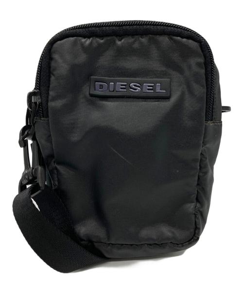 DIESEL（ディーゼル）DIESEL (ディーゼル) ショルダーポーチ ブラックの古着・服飾アイテム