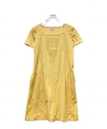 FOXEY RABBITS’（フォクシーラビッツ）の古着「ベロアワンピース」｜イエロー