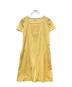 FOXEY RABBITS’（フォクシーラビッツ）の古着「ベロアワンピース」｜イエロー