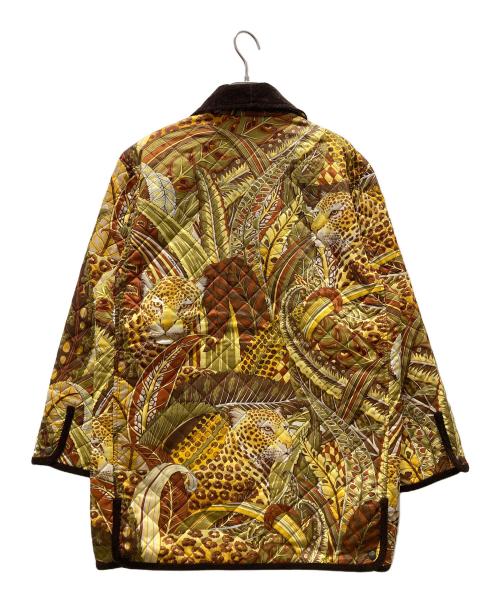 Salvatore Ferragamo（サルヴァトーレ フェラガモ）Salvatore Ferragamo (サルヴァトーレ フェラガモ) キルティングジャケット ブラウン サイズ:Sの古着・服飾アイテム