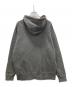 X-girl (エックスガール) FACE PIGMENT DYED SWEAT HOODIE グレー サイズ:M：4000円